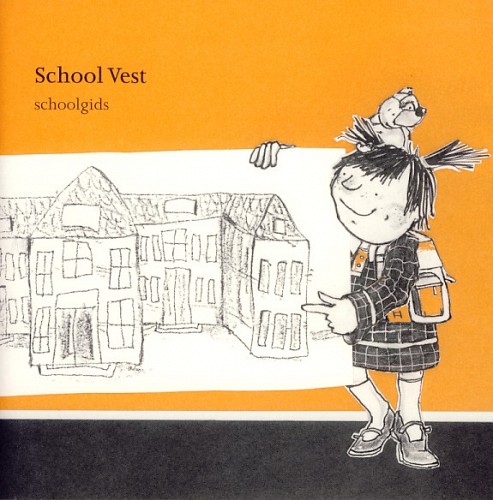 ‘Schoolgids omslag’; Doorlopend ontwerp voor de omslag van de schoolgids van School Vest te Dordrecht, 2002